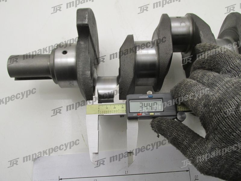 Вал коленчатый 490BPG/A490BPG