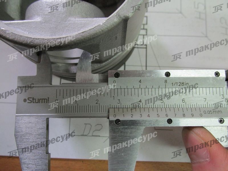 Поршень 0,5 TOYOTA 1DZ 13103-78202-71