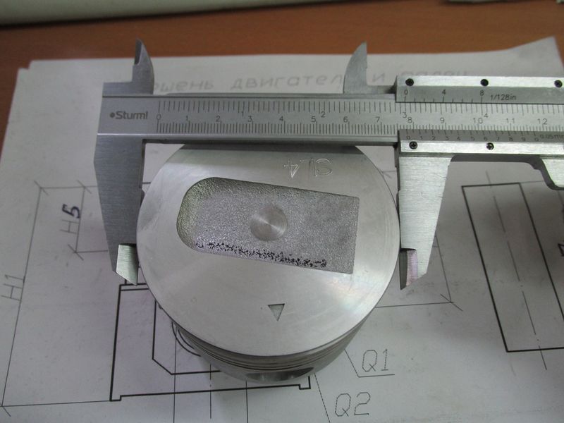 Поршень STD MITSUBISHI S4LT31 AG-31A17-07400