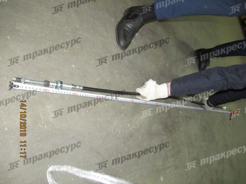 Рычаг стояночного тормоза с тросом XG955