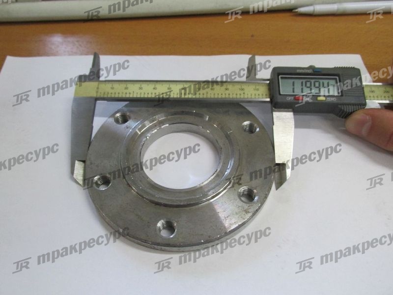 Фланец пальца верхнего сочленения рамы нижний XG916I