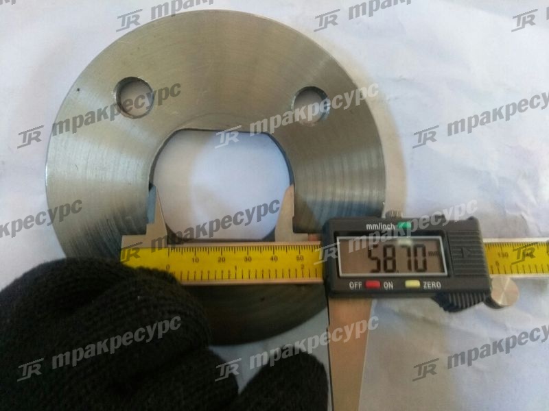 Пластина круглая нижнего сочленения рамы XG932II