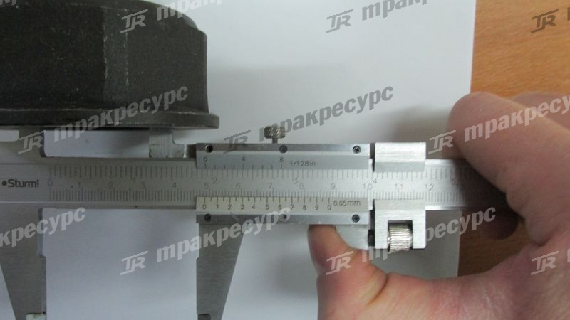Гайка М50х1,5х35 пальца нижнего сочленения рамы XG955II