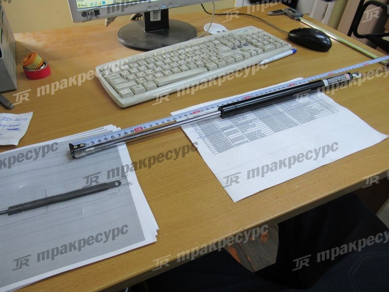 Стойка капота газовая CPCD30 тип 2