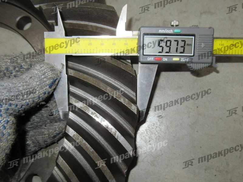 Главная пара редуктора переднего моста LG933/LG936