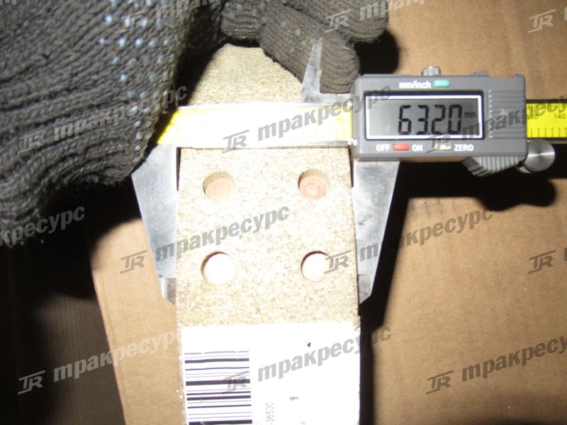 Колодка тормозная 3EC-30-36530