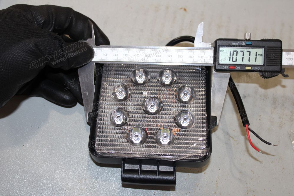 Фара светодиодная универсальная DC12V-80V/27W LED IP67