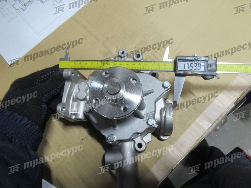 Насос водяной в сборе 1DZ 16100-78203-71