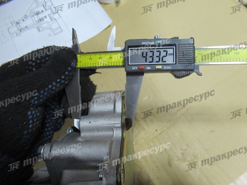 Насос водяной в сборе 1DZ 16100-78203-71