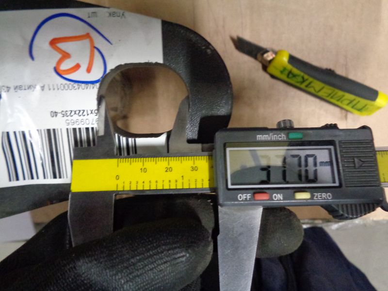 Палец LGB301-65x122x235-40