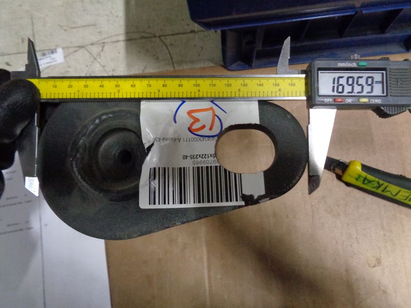 Палец LGB301-65x122x235-40