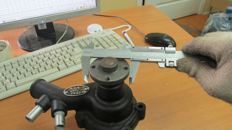 Насос водяной NC485BPG/NB485BPG (двухконтурный)