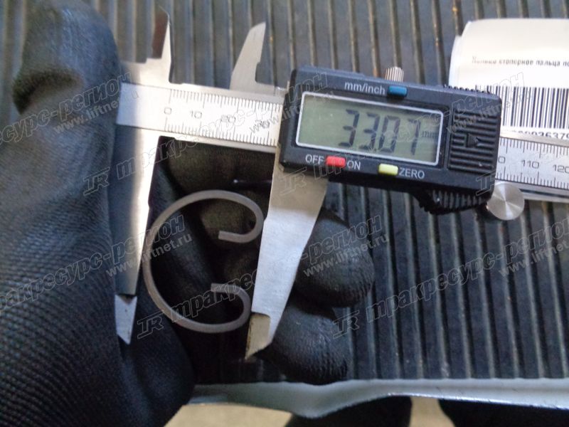 Кольцо стопорное пальца поршня 60101100086