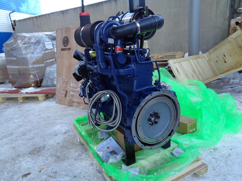 Двигатель в сборе WP6G125E22 DHB06G0235*01