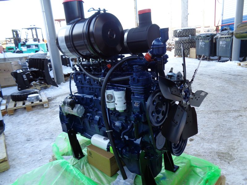 Двигатель в сборе WP6G125E22 DHB06G0235*01
