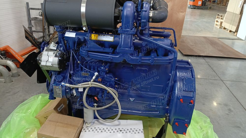 Двигатель в сборе WP6G125E22 DHB06G0121