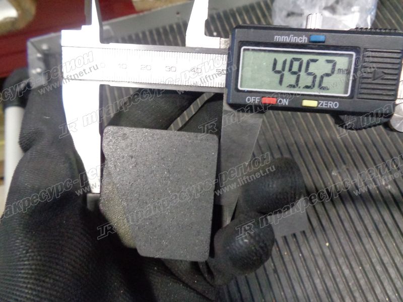 Колодка тормозная стояночного тормоза 60208100019+60208100020