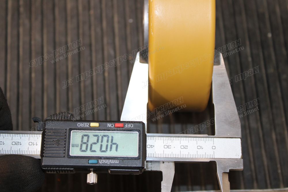 Колесо опорное 125x40 6202ZC3 PU