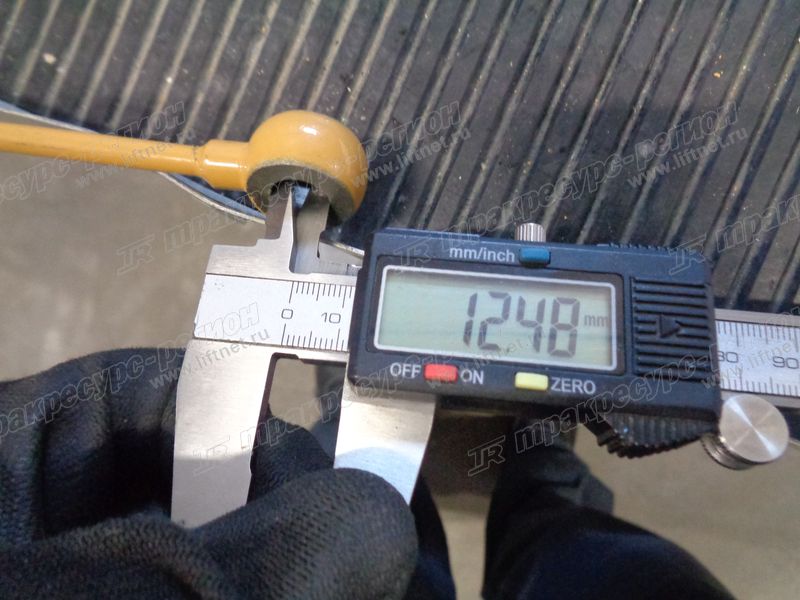 Стальная труба в сборе от насоса к передней оси 30808000469