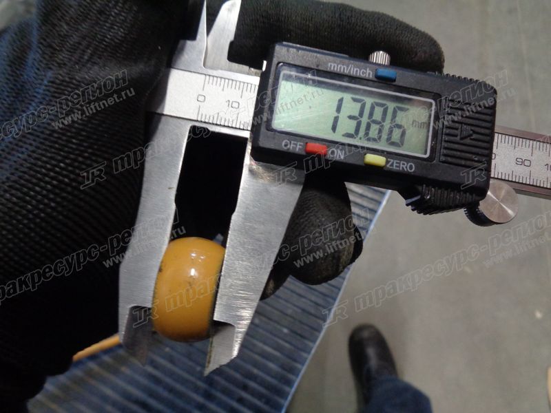 Стальная труба в сборе от насоса к передней оси 30808000469