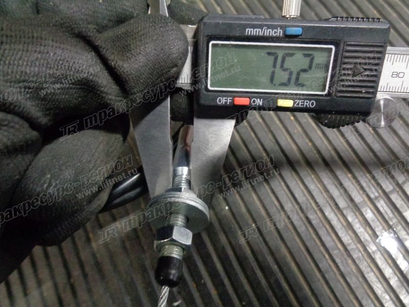 Трос газа CDM308 с ДВС Kubota V2403