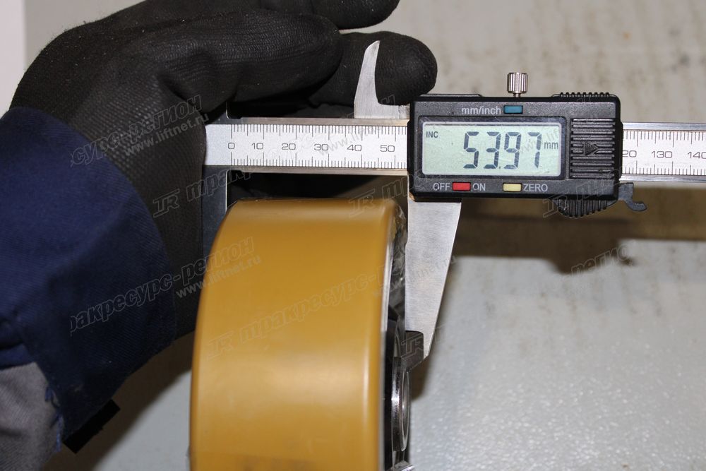 Колесо опорное 125x50 6204 PU
