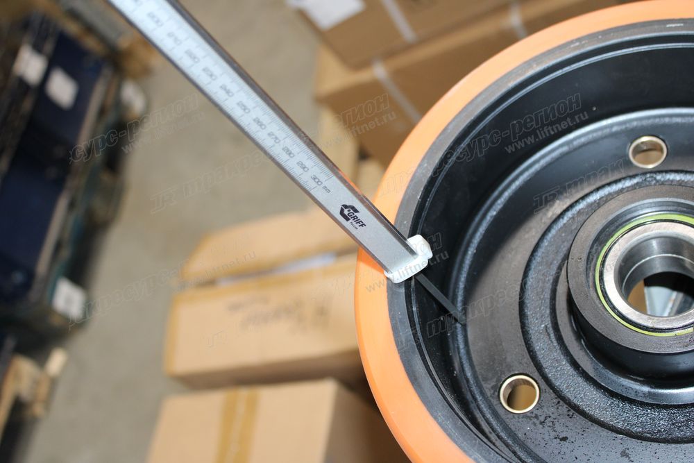 Колесо опорное 285x100 (42) PU