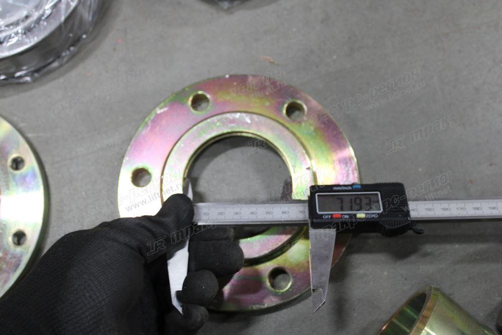 Ремкомплект сочленения полурам (в сборе верх+низ) LW500FN