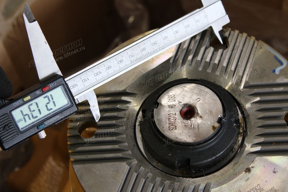 Редуктор переднего моста CDM863G