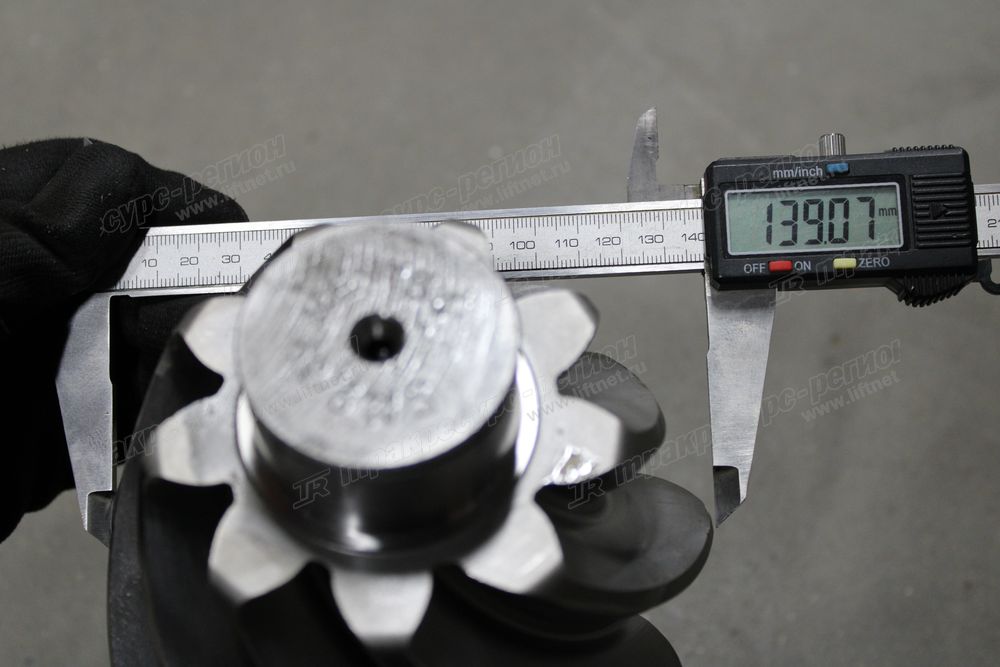 Пара коническая редуктора переднего моста CDM876G