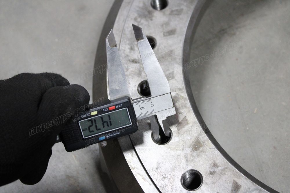 Пара коническая редуктора переднего моста CDM876G