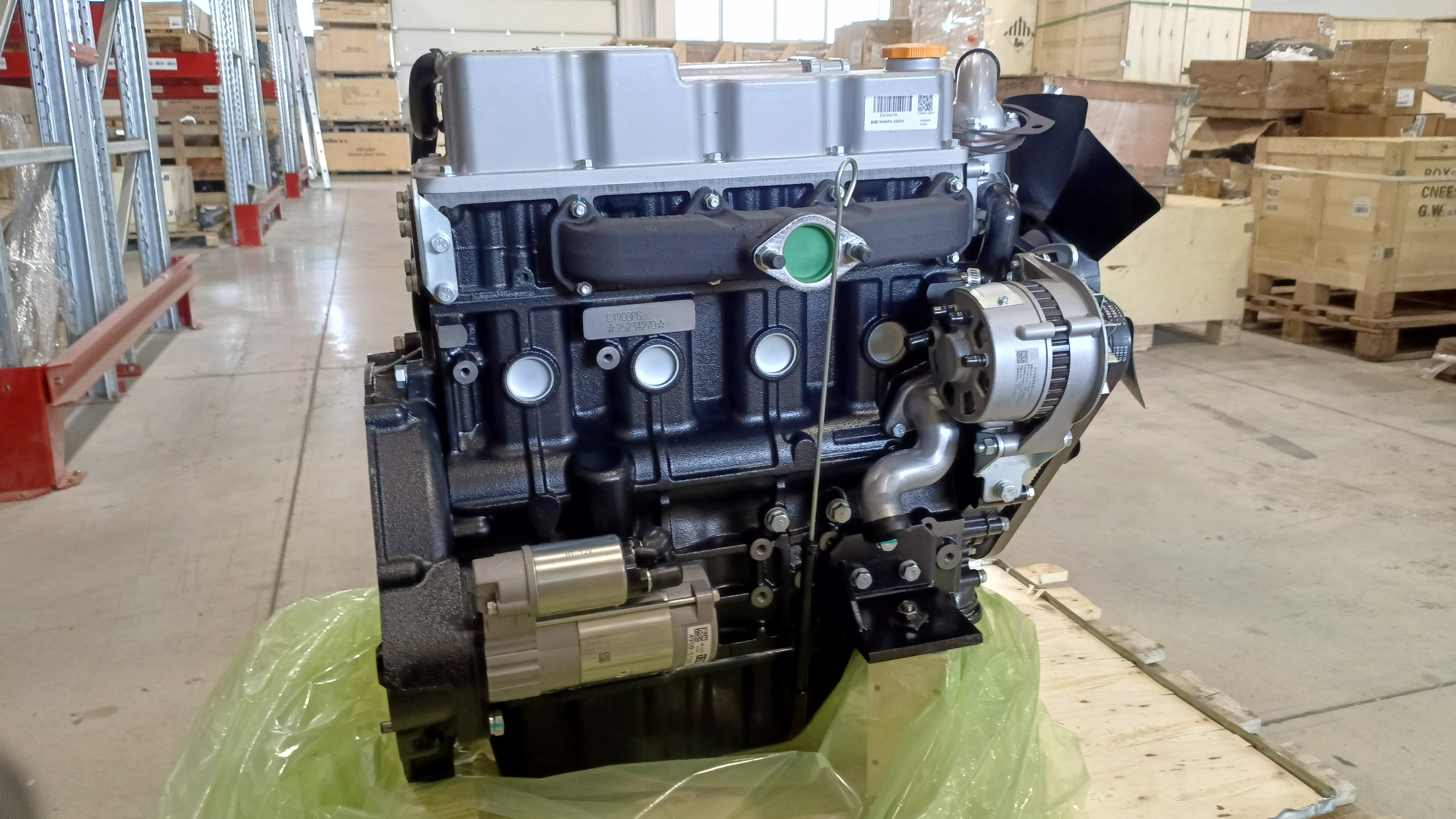 Двигатель C490BPG-204