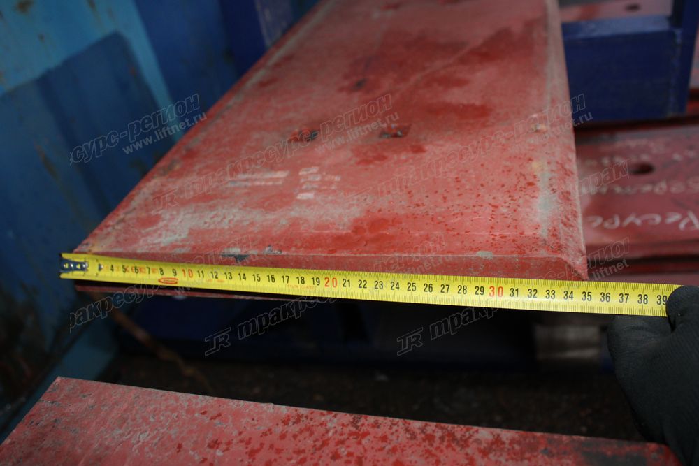 Нож ковша CDM853G, ZL50NCG