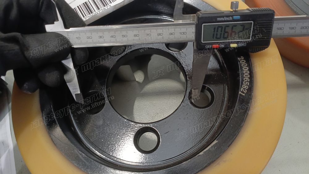 Колесо ведущее 250x105(5) PU