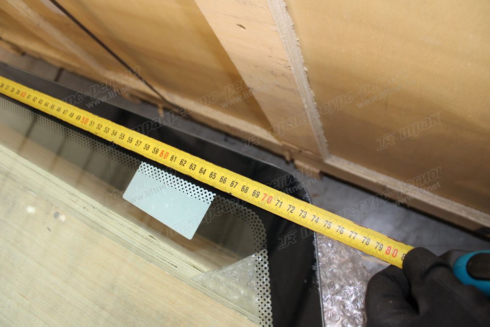 Стекло нижнее двери CDM6135~CDM6550