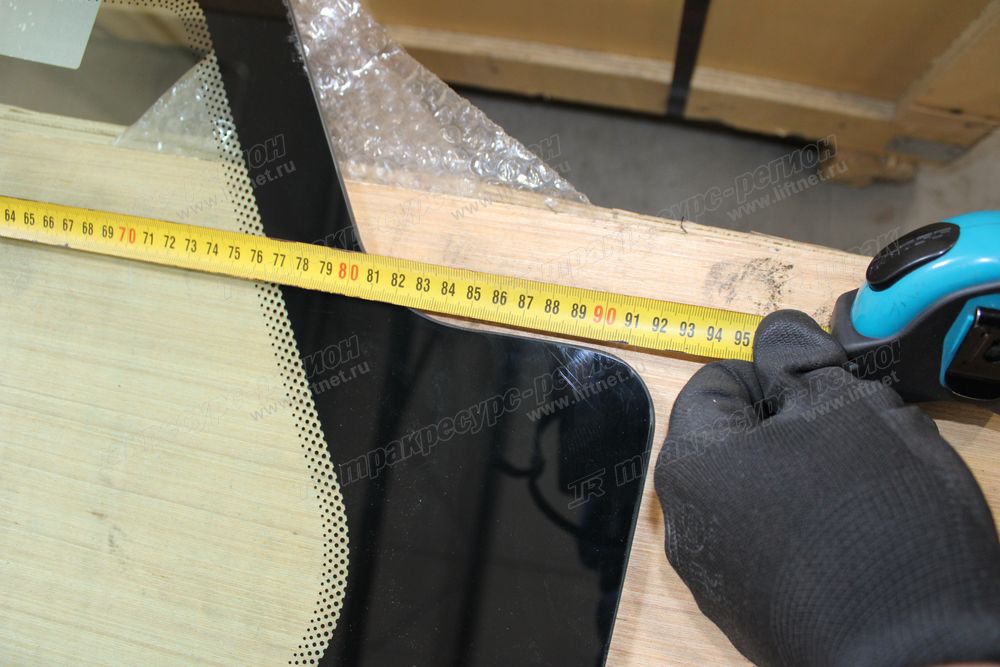 Стекло нижнее двери CDM6135~CDM6550